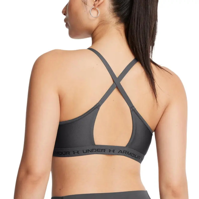 Under Armour CrossbackHeatGear Sports Underwear Women's Black Gray-5