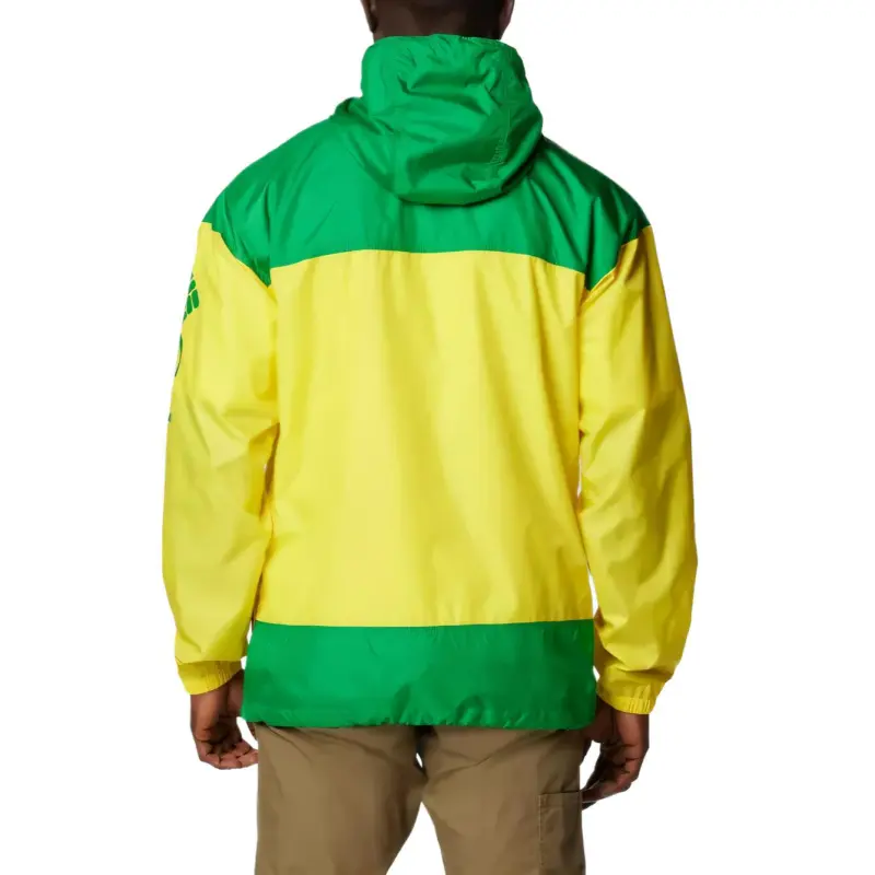 Columbia College Flash Challenger Trench Coat Men's Yellow-1