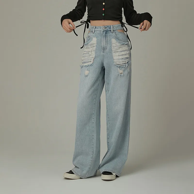 CHUU Jeans Women's Denim Blue-2
