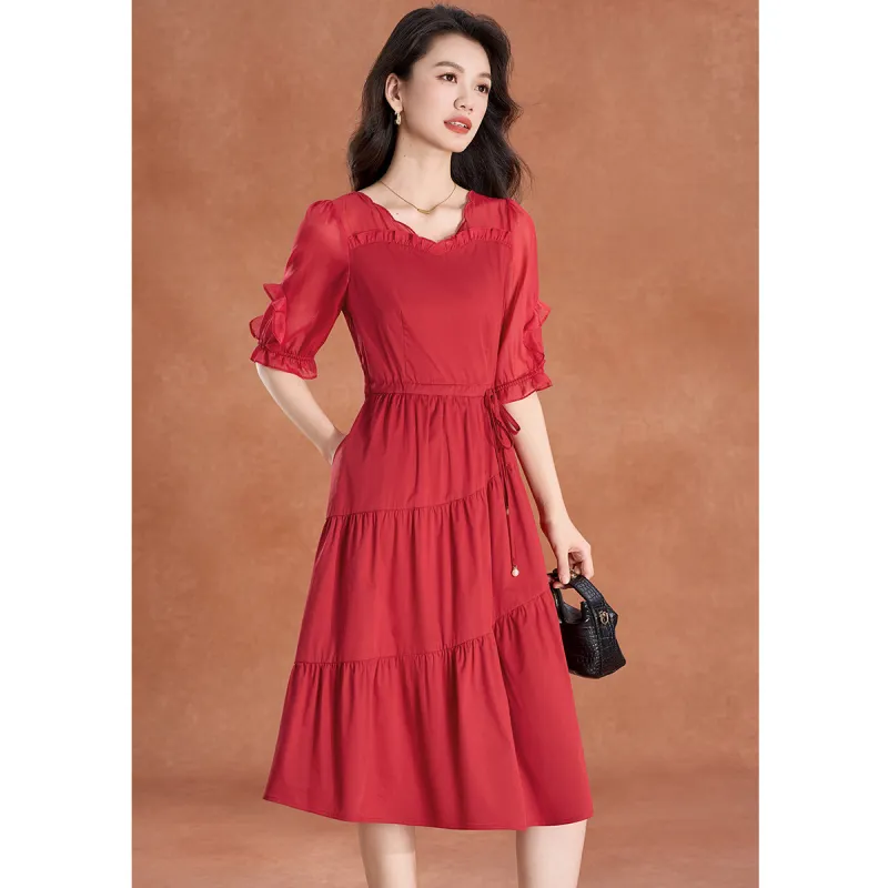 Mylan Short Sleeved Dress Women's-5