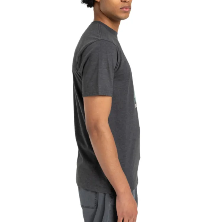 Quiksilver Feel The Outside T Shirt Men's Dark Gray-4