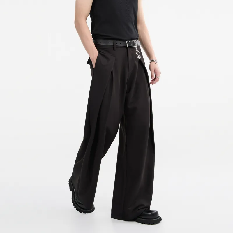 EARL JOEL Casual Pants Men's Forest Black-2
