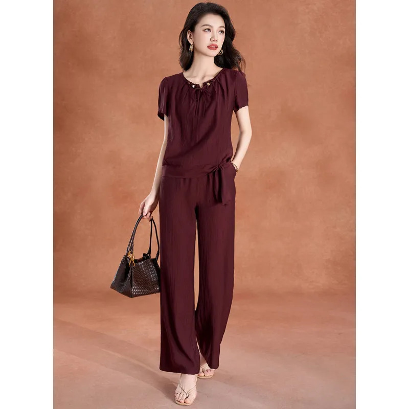 Mylan Casual Suits Women's Red-6