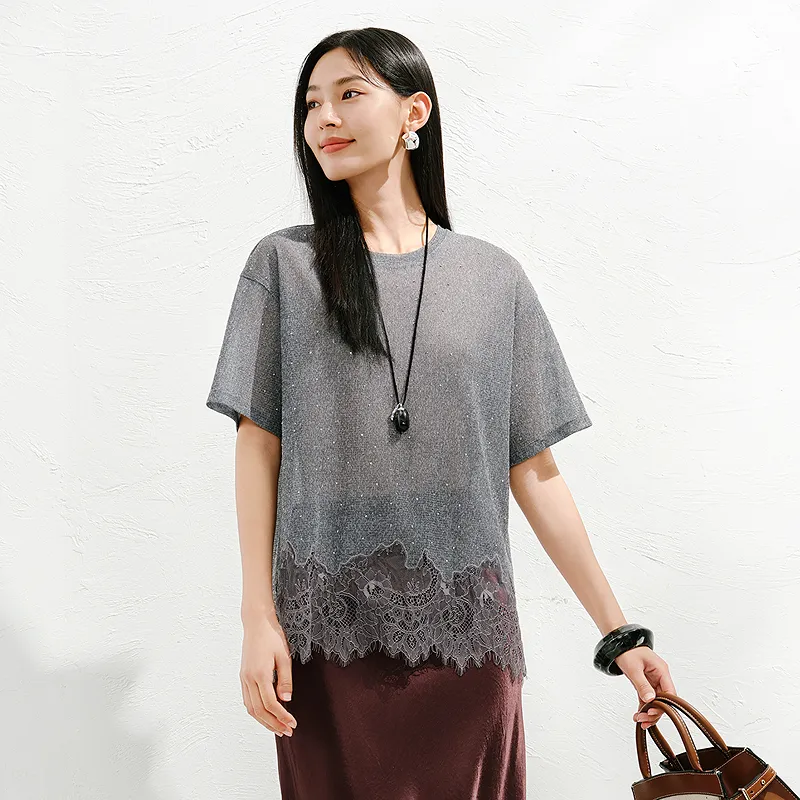 JZ. ANNAKRO Chiffon Shirt Women's-5
