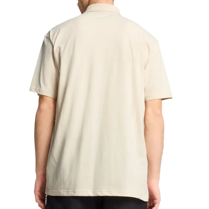 PUMA PorscheEssentials Polo Shirt Men's Ecru-4