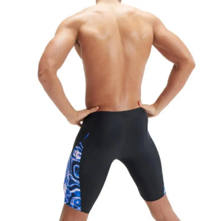 Speedo V Cut 5 Swimming Shorts Men's Blue-1