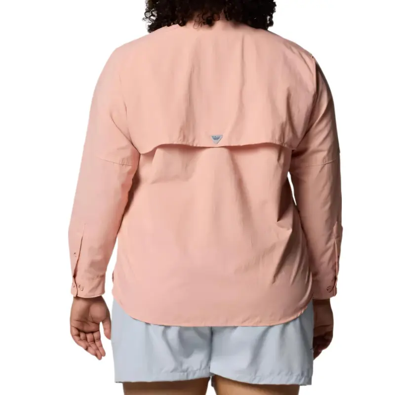 Columbia PFG Bahama 2 Omni-Shade Shirt Women's Artificial Pink-1