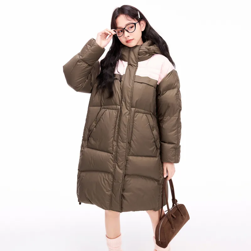 LEDIN Down Jacket Women's Sauce Brown-2