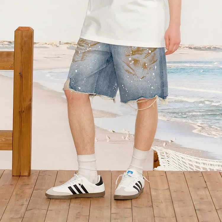 INXX Casual Shorts Unisex Denim Blue-6