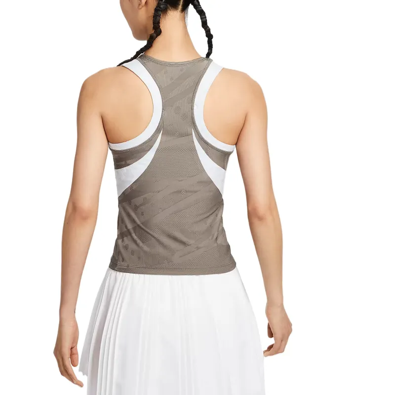 Nike SLAM DRI FIT SS25 Sport Vests Women's Cave Stone Soccer Gray White-1