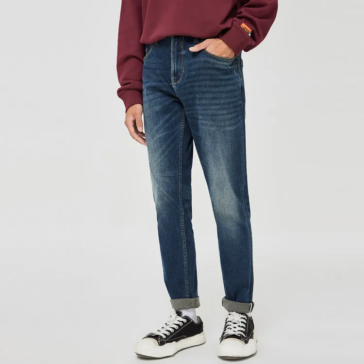 JACK&JONES Jeans Intelligence Jeans Men Dark Denim Blue JID3 DARK DENIM BLUE-2