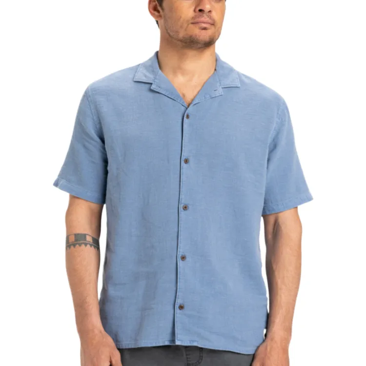 Quiksilver Shirts Men Blue-2