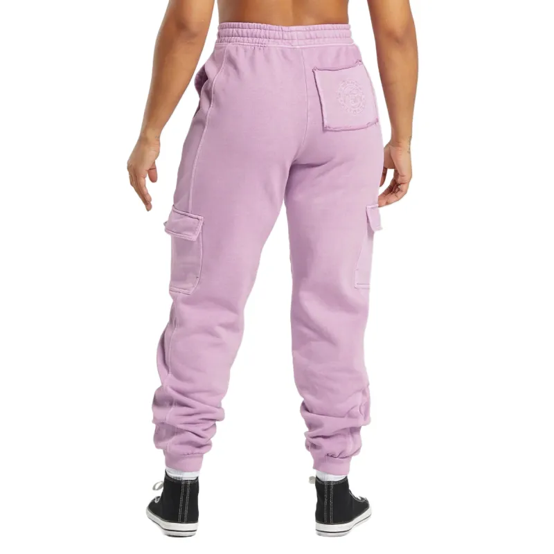 GYMSHARK Knitted Sweatpants Women's Purple-1