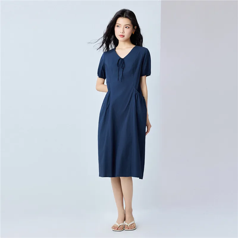 UNIQLO Short Sleeved Dresses Women's-20