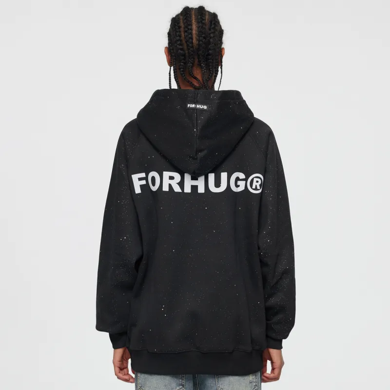 FORHUG Sweatshirts Unisex Black-4