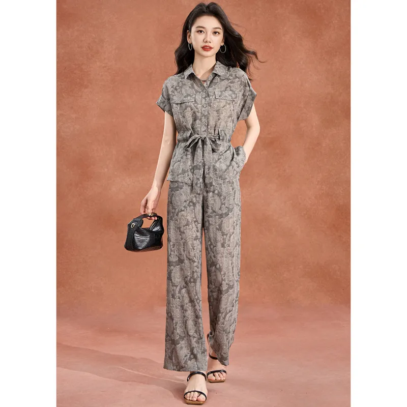 Mylan Casual Suits Women's Gray-6