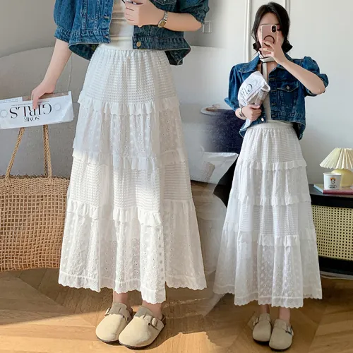XIANSINIAO Casual Long Skirt Women's