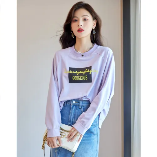 Like The Age Of Water Sweatshirt Women's Lilac