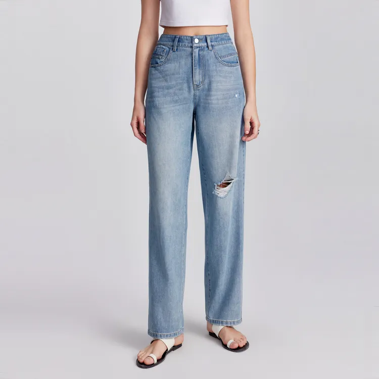 ELLE Jeans Women's Denim Blue-3