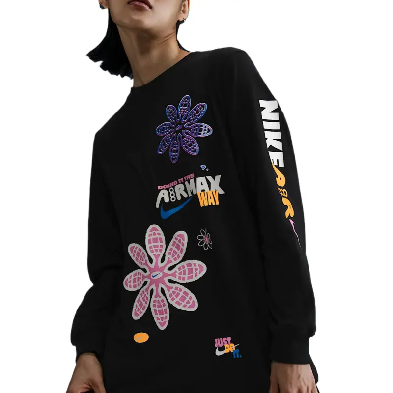 Nike SS25 Sweatshirt Women's Black-2