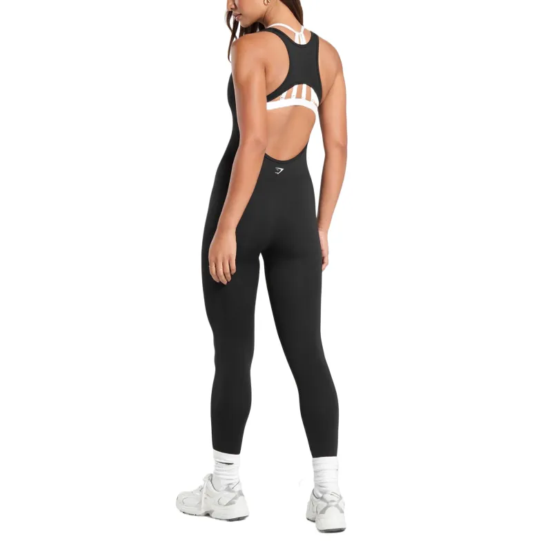 GYMSHARK Jumpsuit Women's Black-2
