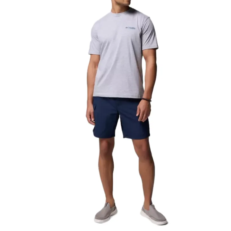 Columbia PFG Ballad T Shirt Men's Gray-3