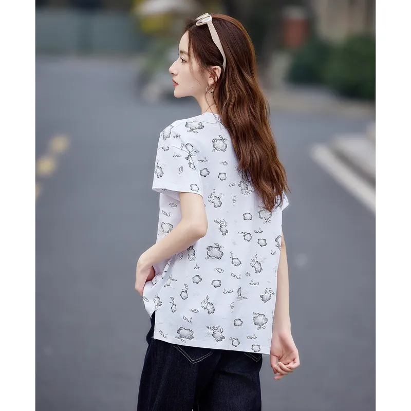 Still Quiet Summer Regular T Shirt Women's-5