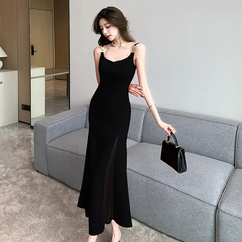 XIANSINIAO Slip Dresses Women's-2