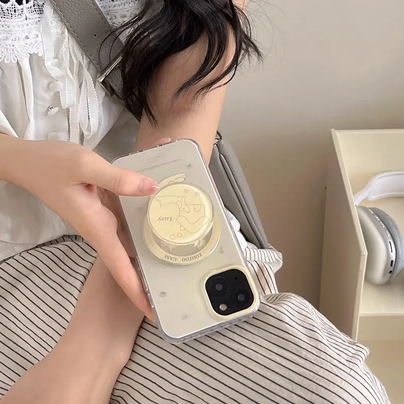 Sopi Acrylic Material Custard Maltese Phone Cases Compatibility With IPhone 16/15/14/13/Pro/Max-3