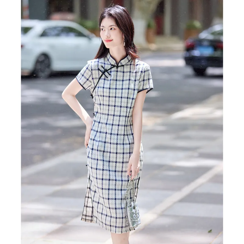 Still Quiet Summer Short Sleeved Dress Regular Women's-6