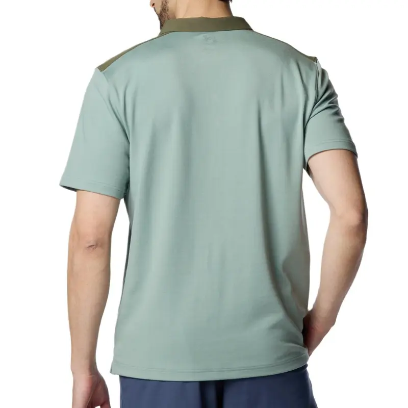 Under Armour Motion UA Novelty Polo Shirt Men's Silicon Green-1