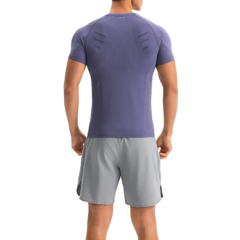 DECATHLON Workout Clothing Men's Haze Purple-1