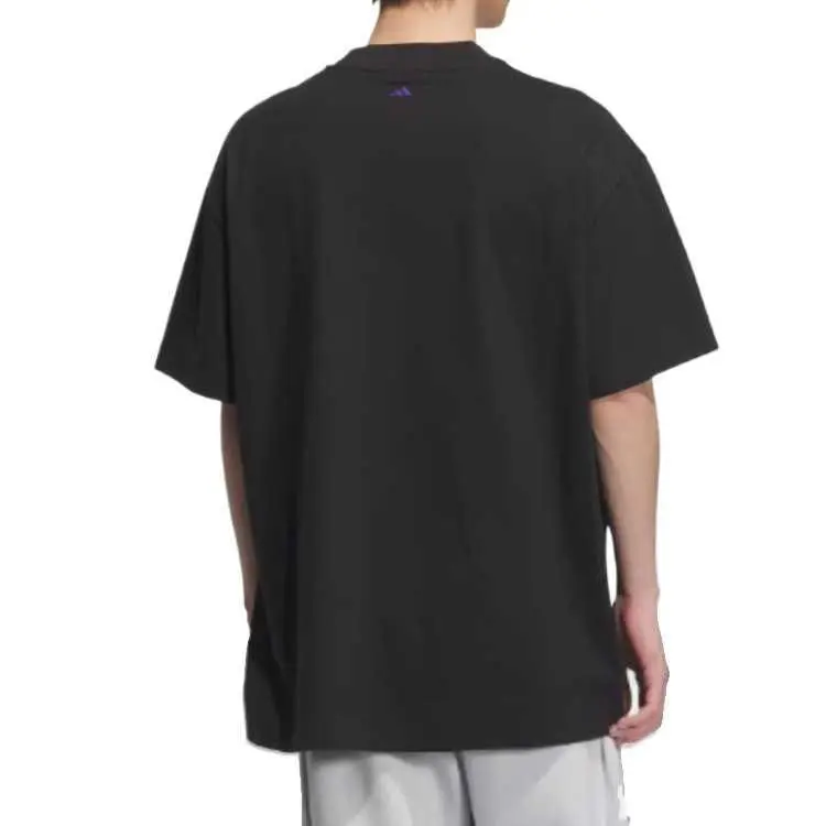 Adidas SS25 T-Shirt Men's Black-2