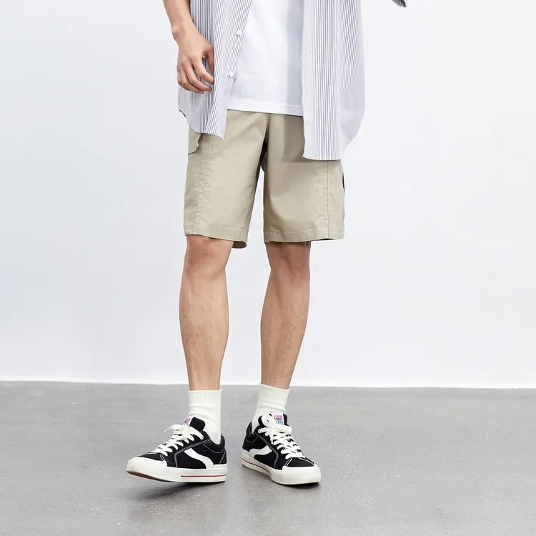 PEACEBIRD MEN Cargo Shorts Men Khaki-2
