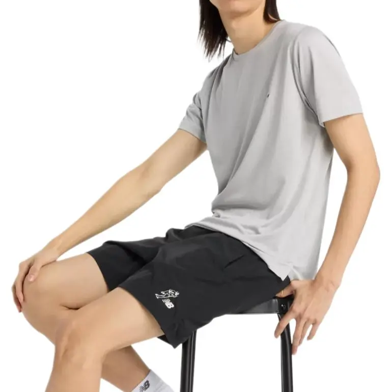 New Balance Training T Shirt Men's Gray-3