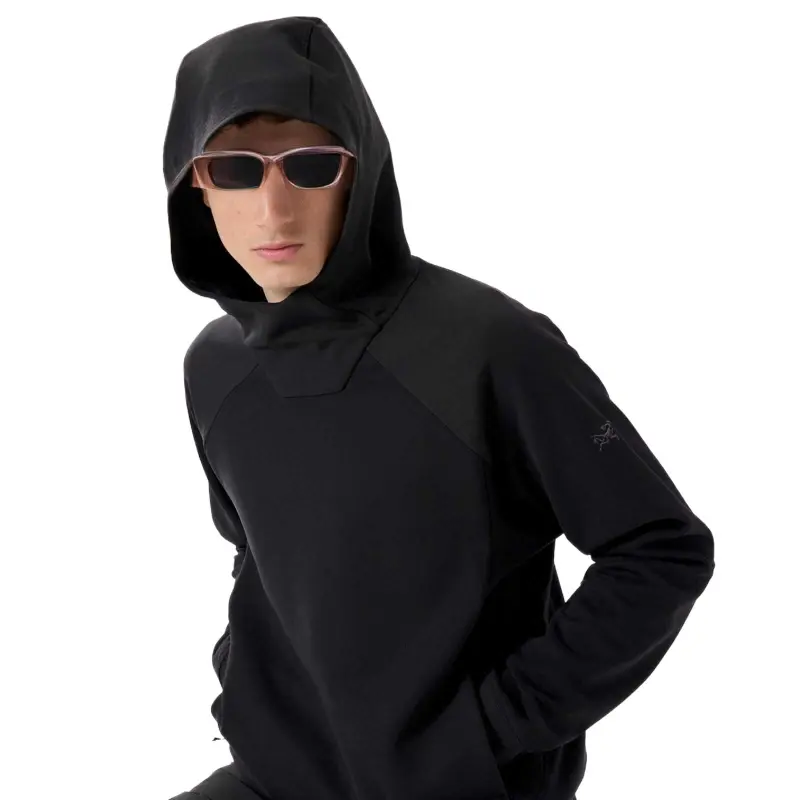 Arcteryx RETHEL HOODY Sweatshirt Men's Black-3