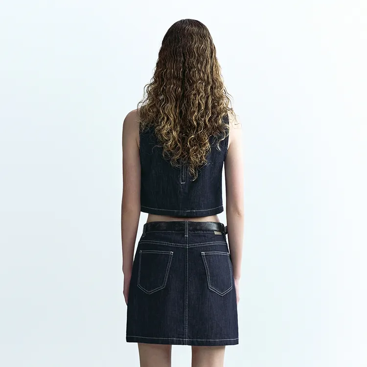 URBAN REVIVO Shirts Women's Indigo-2
