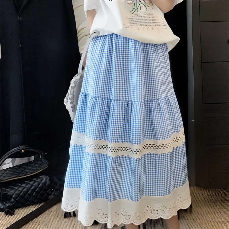 COMMA GIRL Casual Long Skirt Women's-2