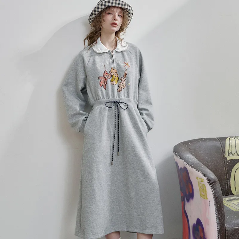 ELF SACK Long Sleeved Dress Women's-5