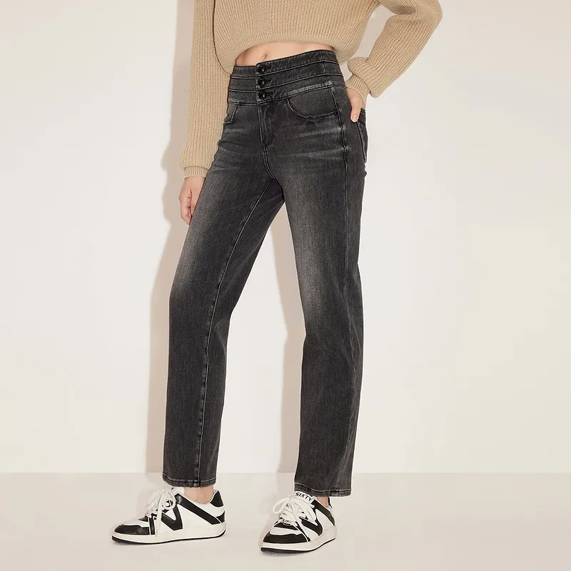Miss Sixty Jeans Women's Black Gray-4
