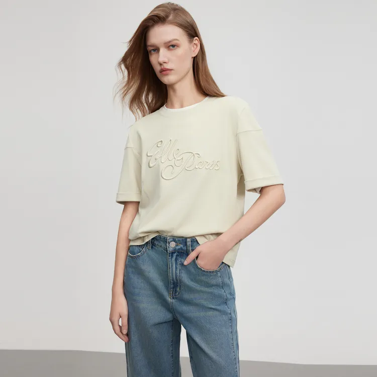 ELLE T Shirts Women's-3