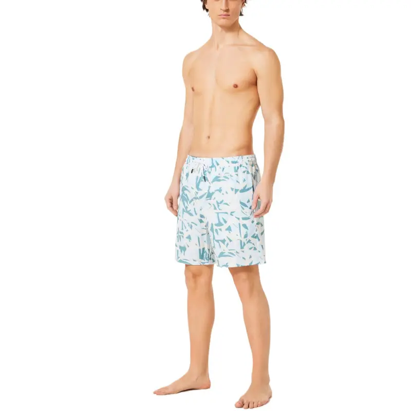 Oakley Canary Palms Rc 18' Beachshort Beach Shorts Men's Coral Reef Cream-8