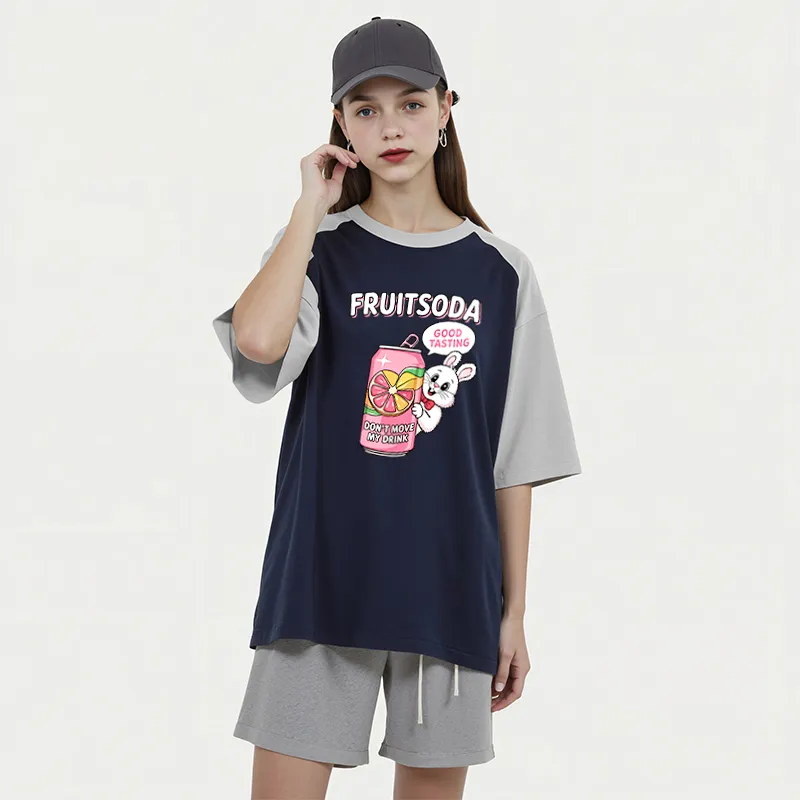 FAIRWHALE Raglan Sleeve T Shirt Women's-11