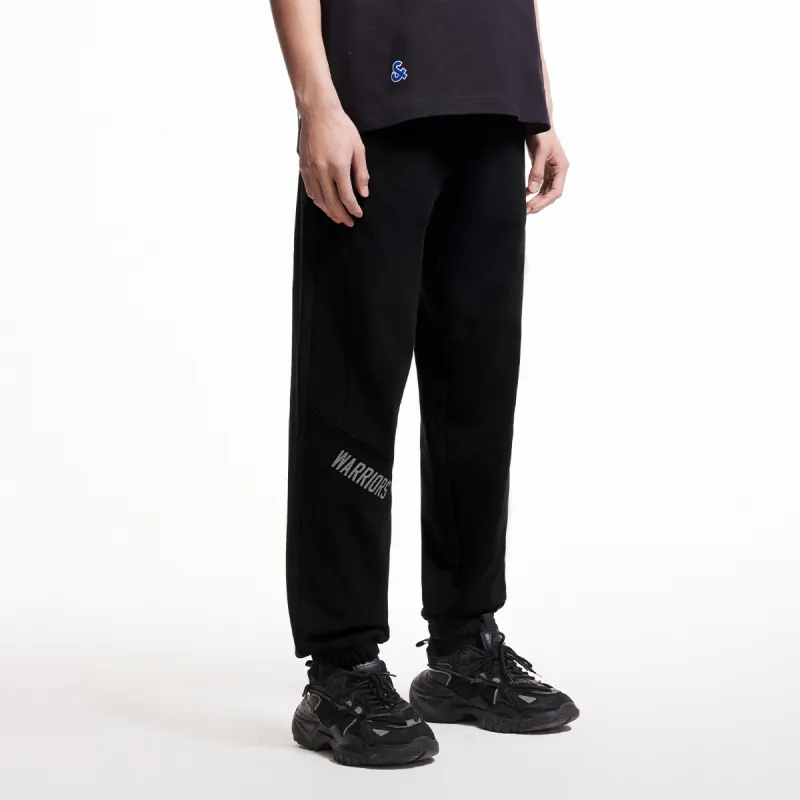 JACK&JONES X Warriors Nba Knitted Sweatpants Men E40 Black-4