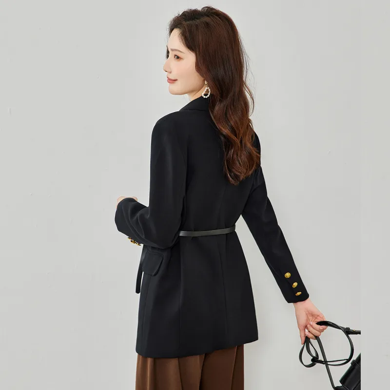 TERRE BLEUE Business Suit Women's Black-4