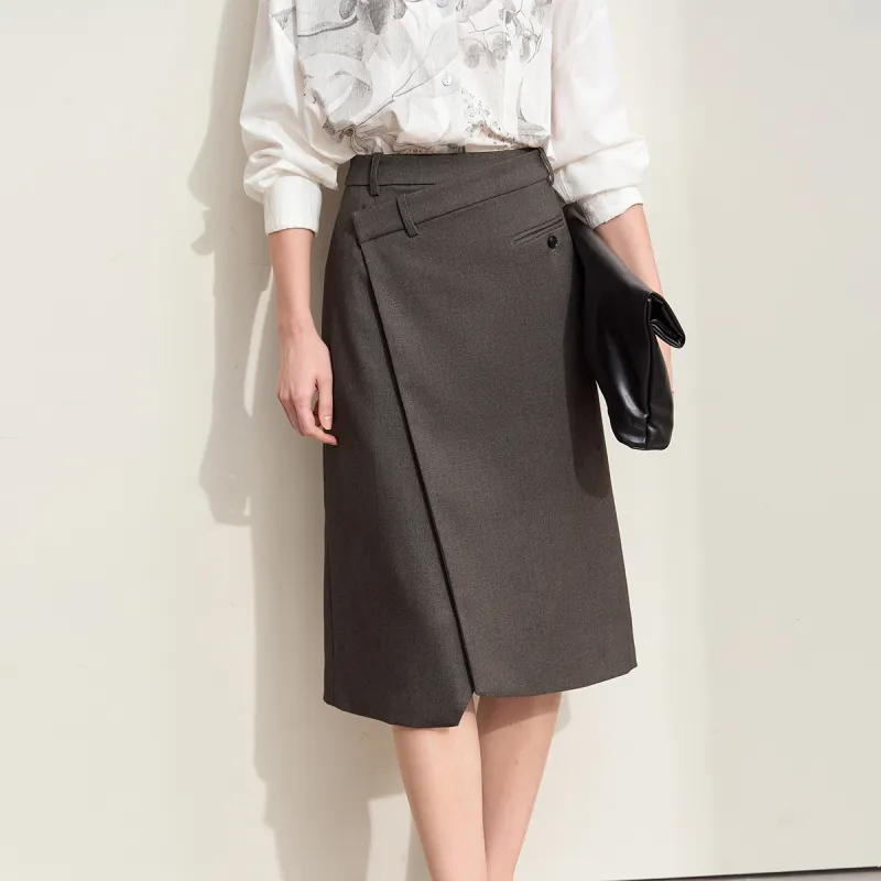 AMII Casual Long Skirts Women's-12