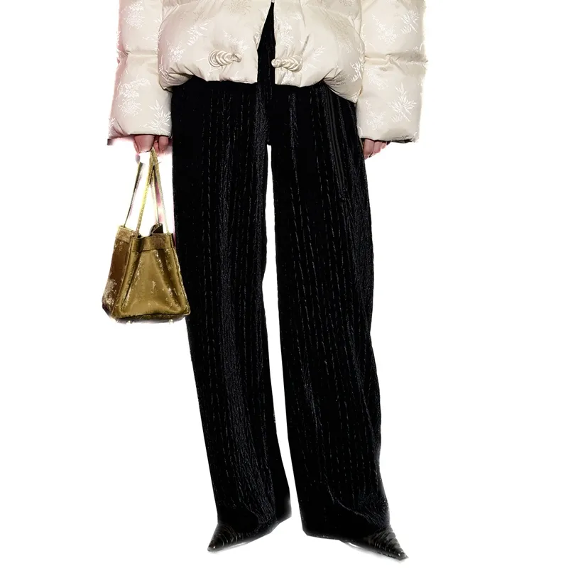 ELF SACK Casual Wide Leg Pants Women's-1