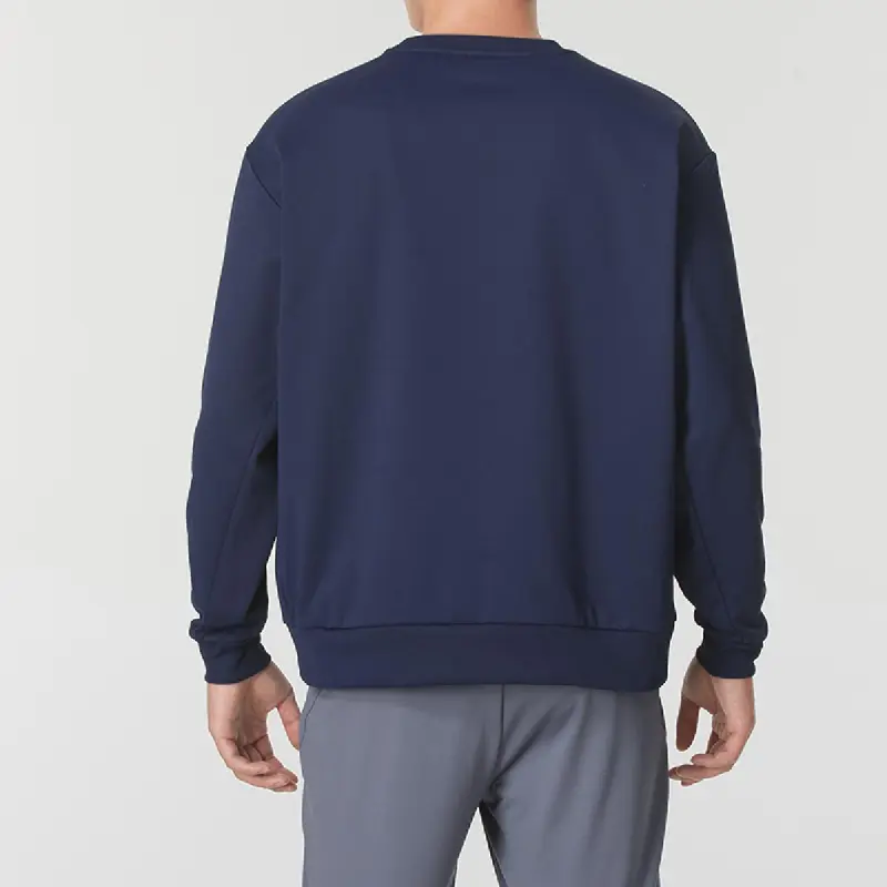 Under Armour Sweatshirt Unisex Navy Blue With Free Shopping Bag-5