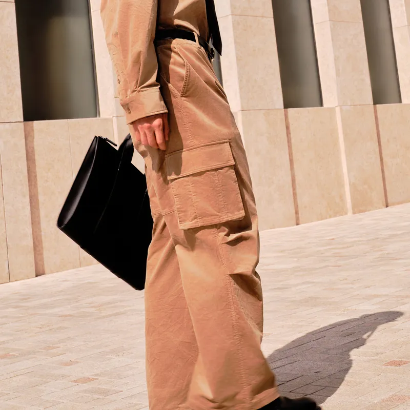 GXG Casual Pants Men Khaki-3