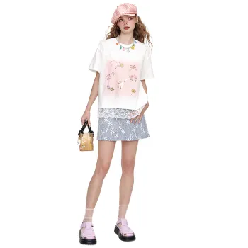 ELF SACK T Shirt Women's Fantasy White